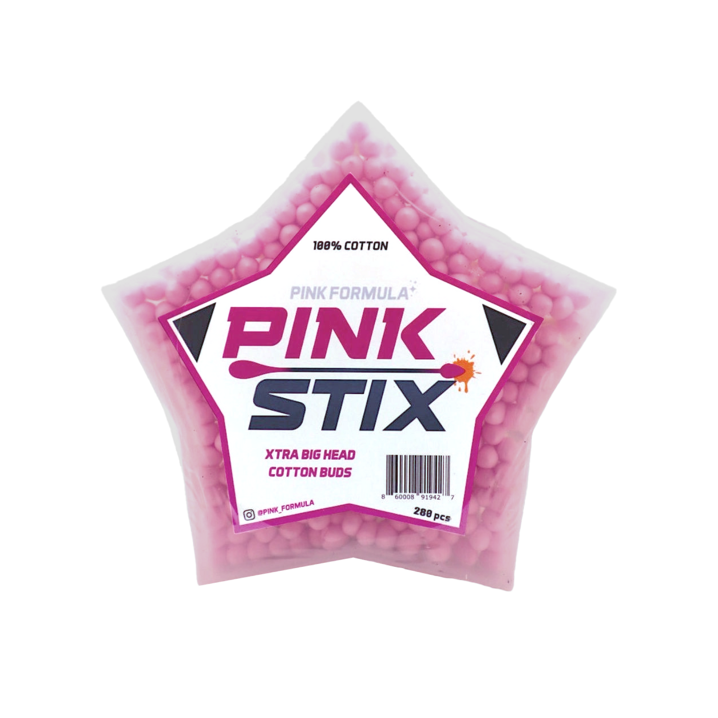 Pink Stix - XL Cotton Heads