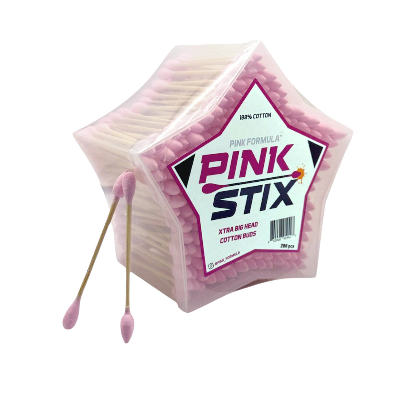 Pink Stix - XL Cotton Heads